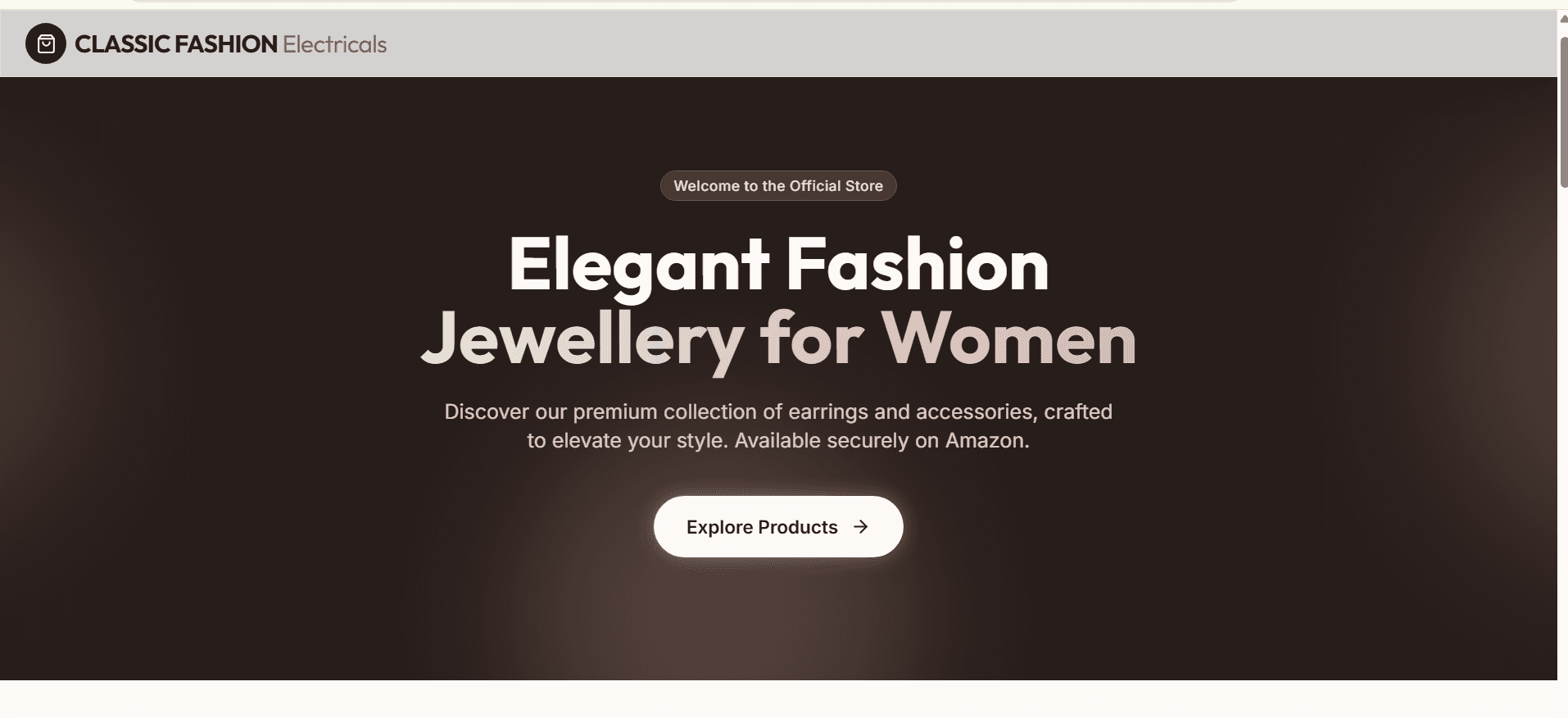 Amazon Product Showcase Website